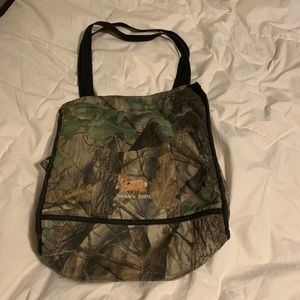 Little camo diaper bag